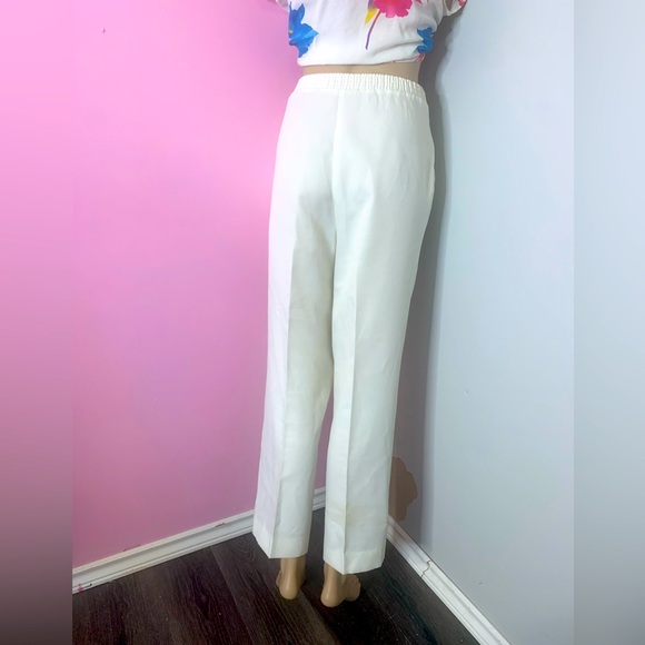 Vintage White Slacks Retro - Picture 5 of 6